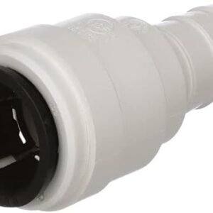 Aqualock 1351104 Hose Barb Adapter – 1/2in CTS x 1/4in Hose Barb Push-to-Connect Plumbing Fitting