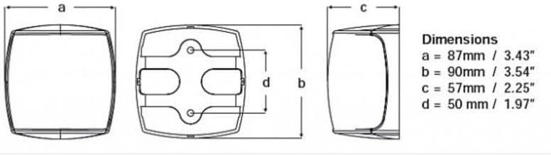 HELLA Lights NaviLED PRO Masthead Light – 3NM Visibility – Black Housing – Multivolt Marine Navigation Lamp - Image 2