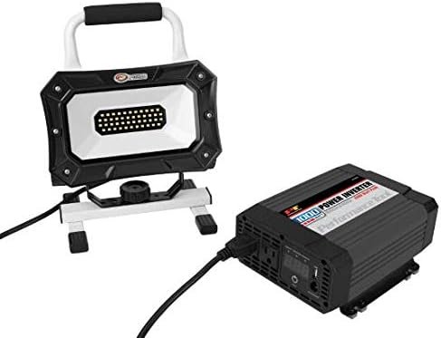 Perform Tool W16652 1000-Watt Power Inverter – 12V DC to 120V AC Converter with Dual AC Outlets and Portable Power Supply - Image 6