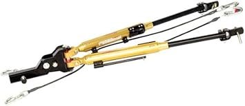 Demco 9511008 Dominator Tow Bar – 7500 lb Towing Capacity with 30 lb Aluminum Construction and Safety Cables