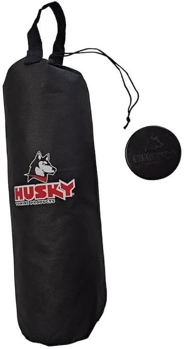 Husky Towing 34199 Gooseneck Hitch Ball Storage Bag – Nylon Carry Bag with Rubber Sleeve Plug for 2-5/16 Inch Ball