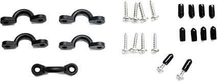 YakGear PEK5 Pad Eye Kit – 5-Piece Tie-Down and Accessory Attachment System for Kayaks and Canoes