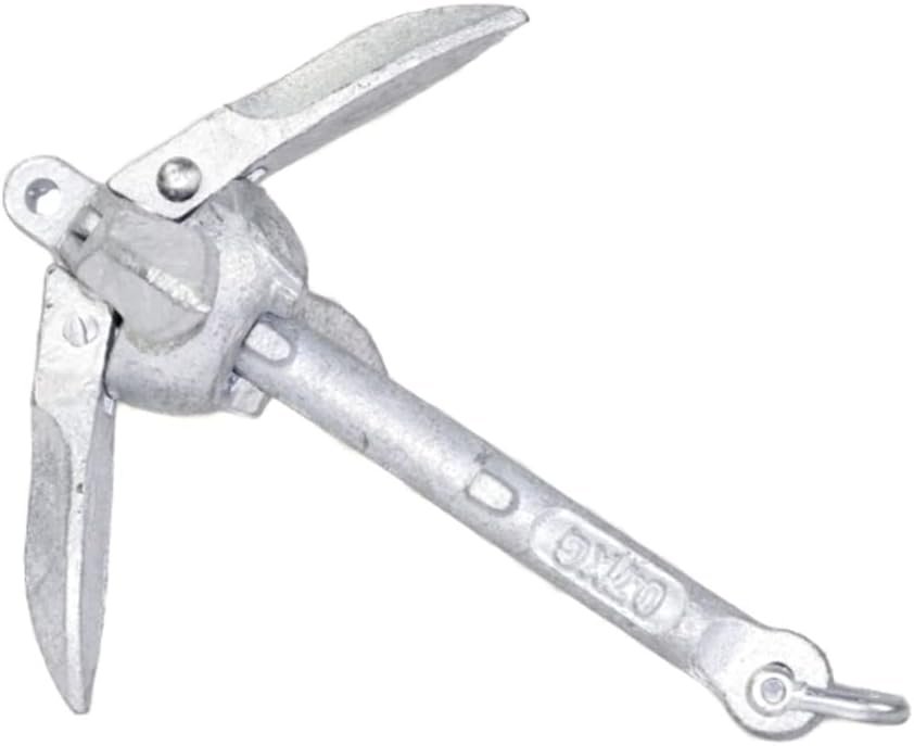YakGear AB1 Anchor In A Bag Kayak Anchor Kit – 1.5 lb Folding Grapnel Anchor with 25 ft Rope, Buoy and Storage Bag - Image 2