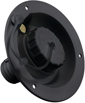 B&B Molders 94248 Gravity Water Dish – RV Fresh Water Fill Housing – Recessed Exterior Water Access Component