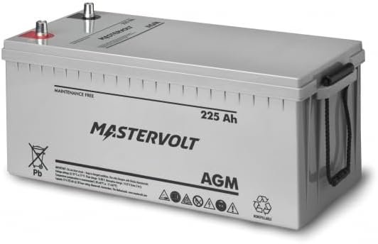 Mastervolt MV 12/225 AGM Battery – 12V 225Ah Deep Cycle AGM Power Storage for Marine and Mobile Applications - Image 3