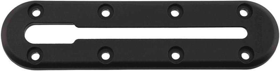 Scotty 0440BK4 Low Profile Track – 48in Aluminum Mounting Rail for Rod Holders and Marine Accessories