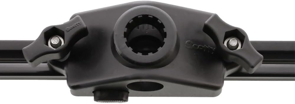 Scotty 343BK Locking Gunnel Track Mount – Adjustable Track System Mount with Secure Locking Mechanism - Image 2