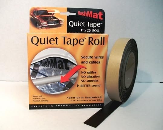 HushMat 30300 Quiet Tape Shop Roll – 1ft x 20ft Sound and Vibration Damping Tape for Automotive Applications - Image 3