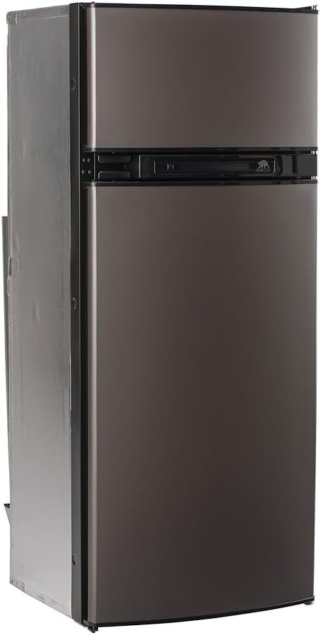 Norcold 692059 5.3 Cu. Ft. LP Gas RV Refrigerator – Absorption Refrigerator with Freezer Compartment for RV Applications