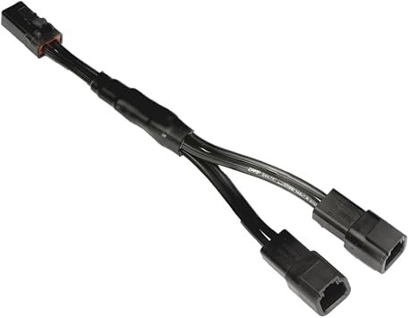 Zamp Solar ITC1036 ATP Parallel Y Adapter – Dual Portable Solar Input Connector for Obsidian and Legacy Portable Kits