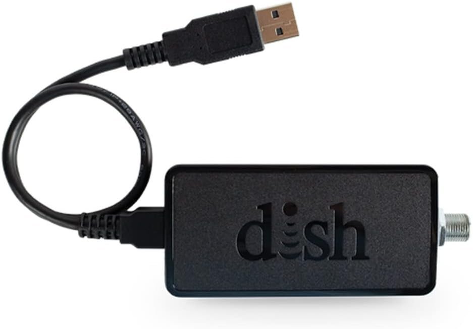 Pace 610001 Dual Tuner OTA Adapter for DISH Wally – Over-The-Air TV Integration, 14-Day Program Guide Support