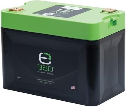 Expion360 EXG27120XD Group 27 Lithium Battery – 12.8V 120Ah Extreme Density LiFePO4 Deep Cycle Battery