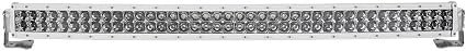 RIGID Industries Radiance+ 874213 LED Light Bar – 40 Inch Spot Beam with White Backlight and Black Housing