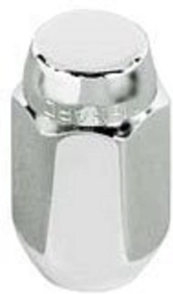 McGard 69400 Chrome Cone Seat Lug Nuts – 1/2-20 Thread Size, 1.50in Length, 13/16in Hex, Box of 100