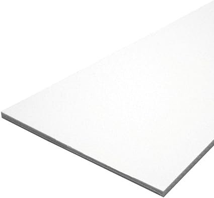 TACO Marine 2524WHA271 Marine Lumber Sheet – 24 x 27 x 1/4 in White King StarBoard Panel