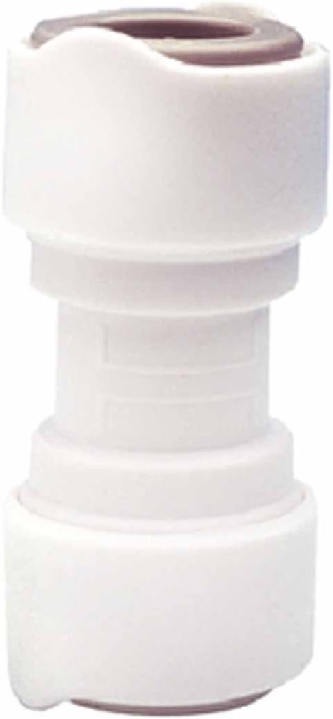 Whale WX1504B Equal Straight Connector – 15mm Push-Fit Coupling for Marine and RV Water Systems