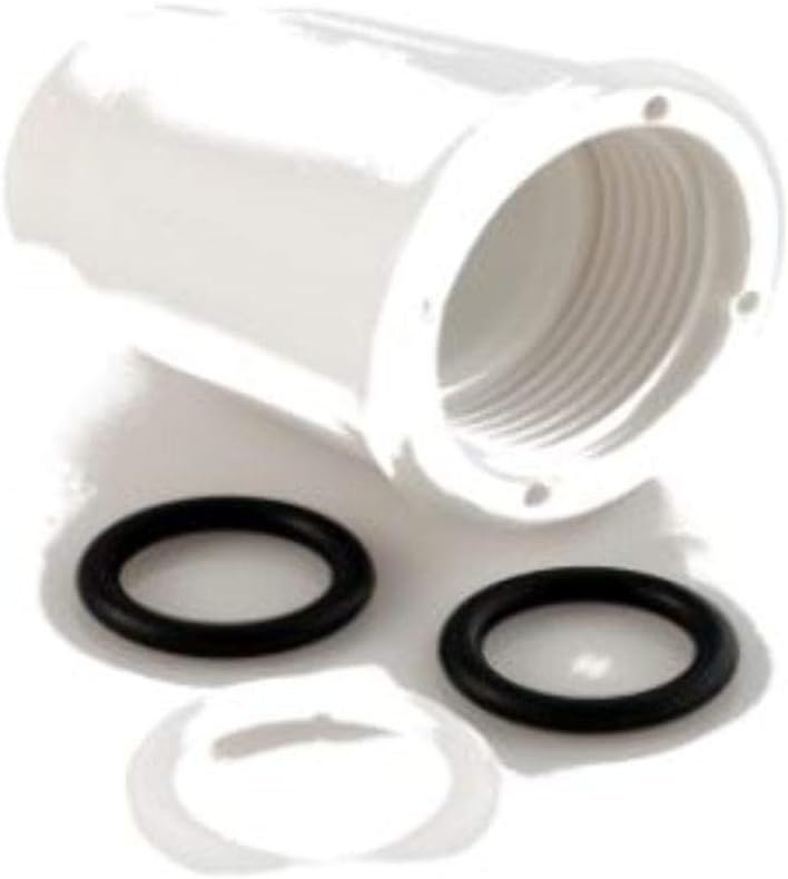 Empire Faucet SPTNUTW Faucet Spout Nut Kit – White Replacement Nut with O-Ring for U-YWI800RSW RV Faucet Systems