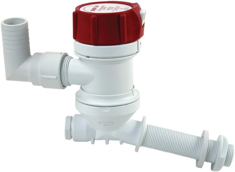 Rule 403C Tournament Series Livewell Pump – 800 GPH Capacity – 12V Cartridge Design with 3/4in Outlet