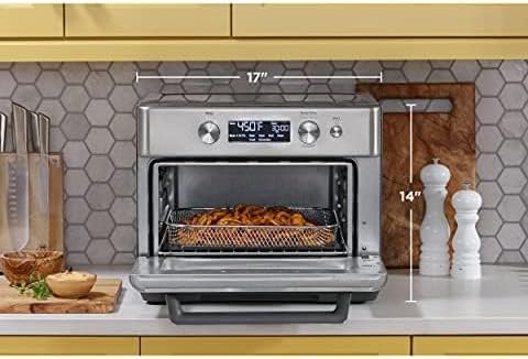 GE G9OAAASSPSS Digital Air Fry 8-in-1 Toaster Oven – 1500W Countertop Oven with 12in Pizza Capacity - Image 2