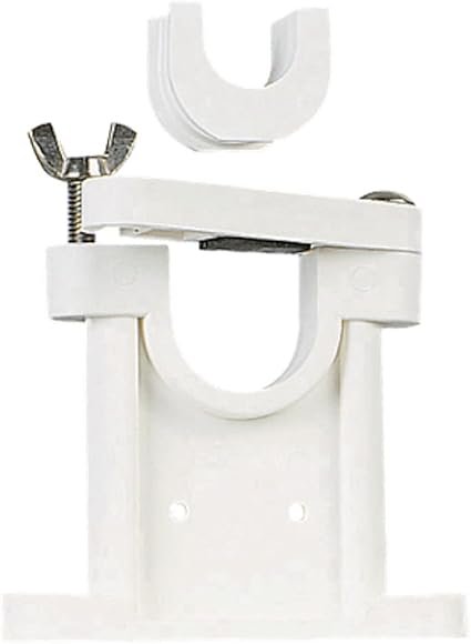 Shakespeare 408-R Plastic Upper Antenna Mount Bracket – Fits 1in to 1.5in OD Antennas for Marine Installations