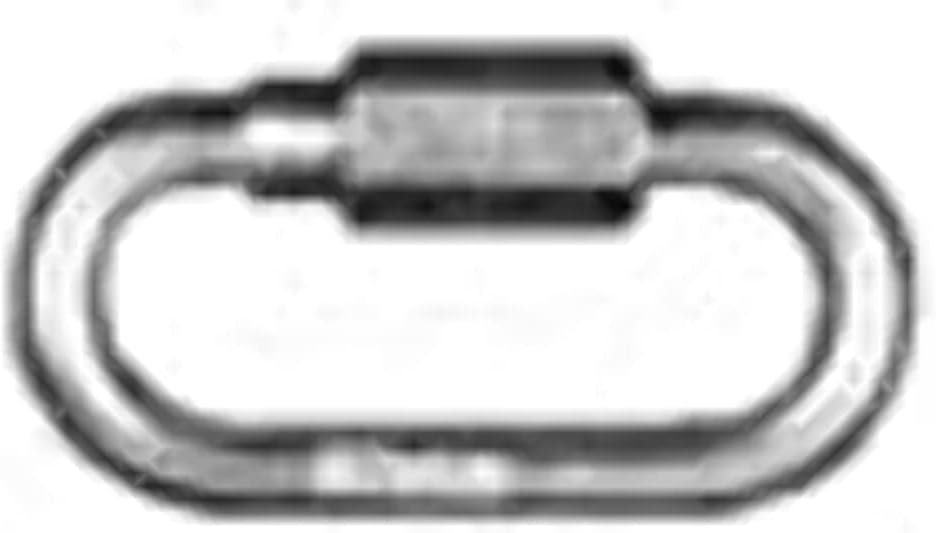 Whitecap S1551P Zinc-Plated Steel Quick Link – 3/16in Utility Connector for Marine and General Rigging Applications