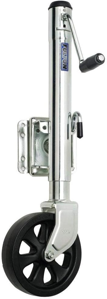 Fulton XP150101 Marine Swivel Jack – 1500 lb Capacity Bolt-On Trailer Jack with Swivel Mount Design