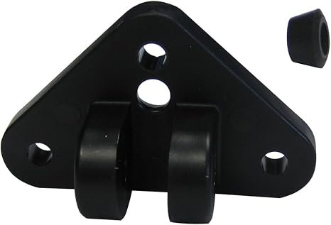 Lenco 50015-001D Standard Upper Mounting Bracket – Gland Seal Design with 3-Screw Configuration for Trim Tab Actuators