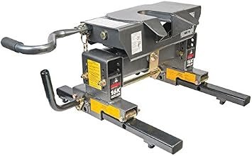 Husky Towing 32392KIT 16K Fifth Wheel Hitch with Roller Kit – 16000 lb GTW Capacity, Short Bed Truck Compatible
