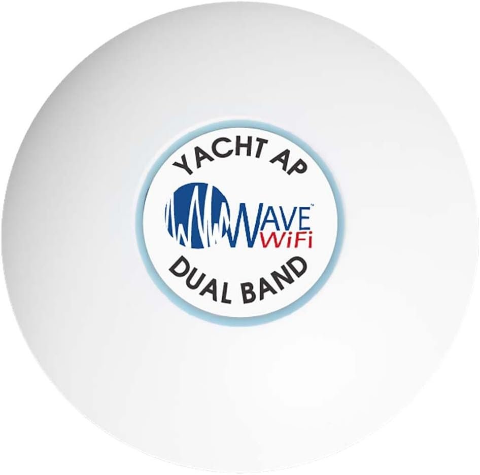 Wave WiFi YachtAP DB Dual Band Access Point – 2.4GHz and 5GHz Marine Wireless Network Access Point