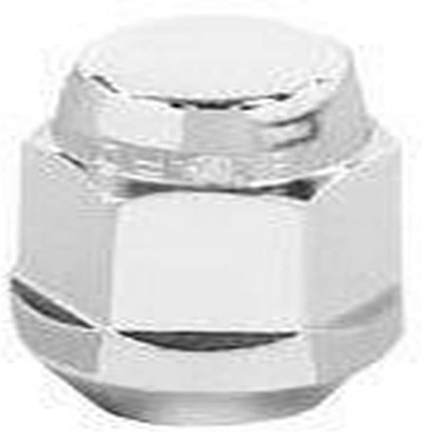 McGard 64013 Chrome Bulge Cone Seat Lug Nuts – M12x1.25 Thread, 1.45in Length, 3/4in Hex, Set of 4