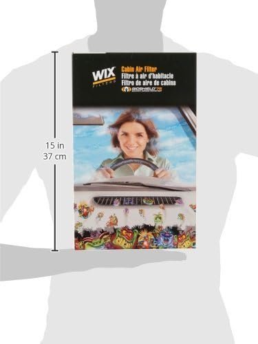 WIX 24367 Cabin Air Filter – Passenger Compartment Air Filter – Dust, Pollen and Debris Filtration - Image 3