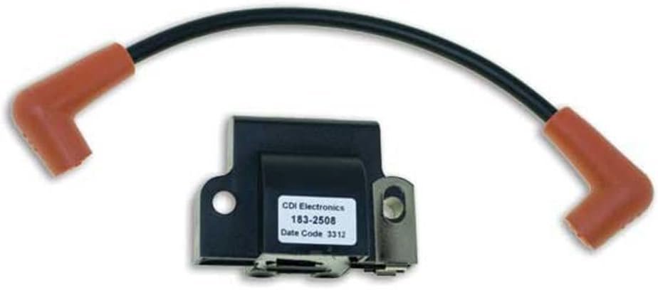 CDI Electronics 1832508 Johnson Evinrude Ignition Coil – 2 Tower Marine Coil for 1 to 8 Cylinder Engines 1985-2005