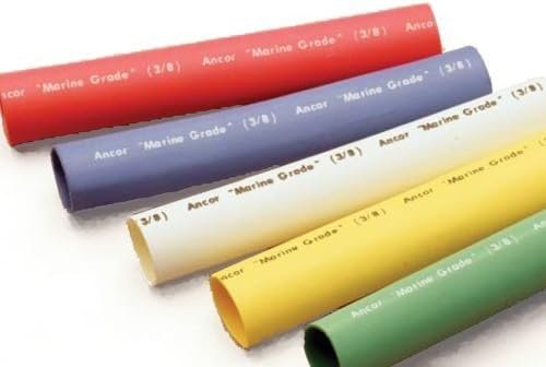 Ancor 307648 Heat Shrink Tubing – 1/4in Red Polyolefin Electrical Insulation Sleeve, 4ft Length with 2:1 Shrink Ratio - Image 3