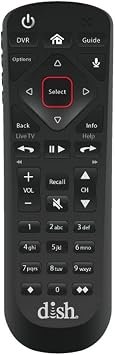 Pace DN013401 DISH 54.1 Remote for Wally Receiver – RF Control up to 200 ft, Voice Command Support