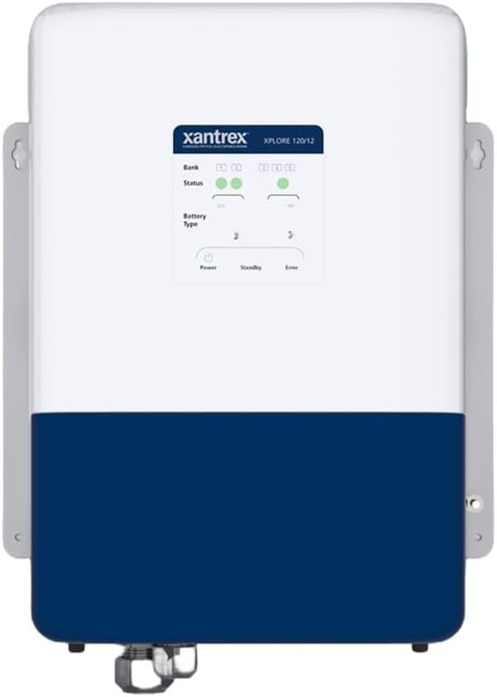 Xantrex Xplore 120/12 Battery Charger – 120A 12V Smart Marine and RV Charging System