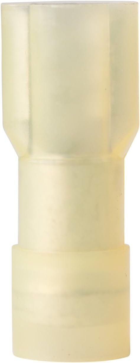 Ancor 231428 Fully Insulated Female Disconnect Terminals – 12-10 AWG Nylon Connectors, 0.250in Receptacle, 3-Pack