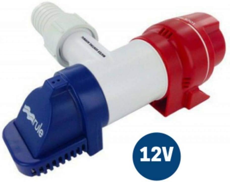 Rule LP900D LoPro 900 Non-Automatic Bilge Pump – 900 GPH Low-Profile 12V Marine Pump for Shallow Bilge Compartments - Image 2