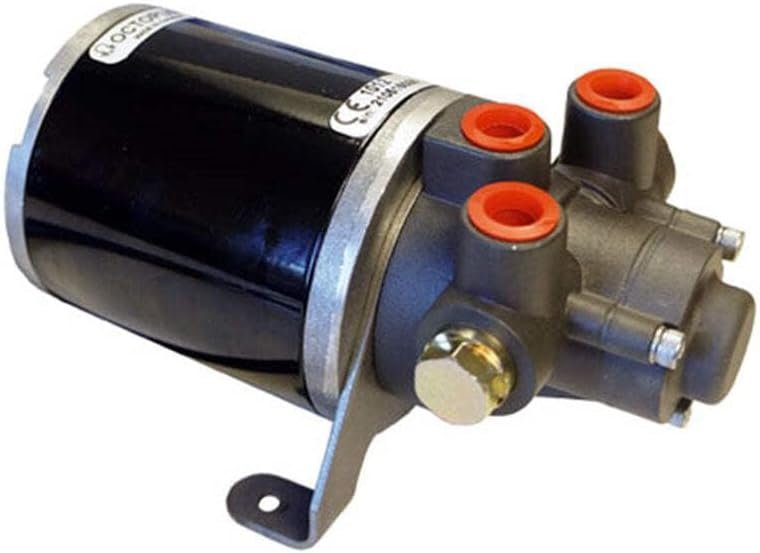 Octopus OCTAFG3012 Hydraulic Gear Pump – 3.0 LPM Autopilot Pump for 28-40 cu in Cylinders with 12V Operation