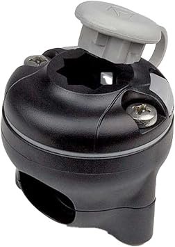 RAILBLAZA 3401111 RailMount 19-25 Accessory Mount – Black Clamp-On StarPort Base for 19-25mm Rails – No-Drill Installation