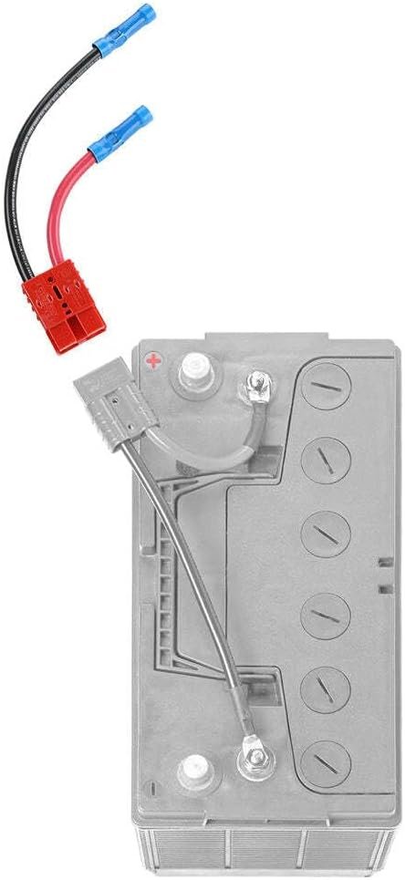 Connect-Ease RCE12VB6 Single 6 AWG Battery Connector – Quick Disconnect Marine Power Connection System