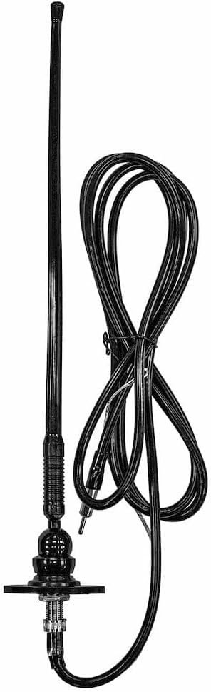 ASA 44US01R Universal Rubber Antenna – Flexible Replacement Mast for Automotive and RV Radios