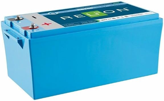 RELiON RB200 Lithium Battery – 12.8V 200Ah LiFePO4 Deep Cycle Battery for Marine, RV and Renewable Energy Systems