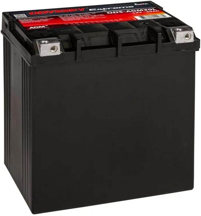 Odyssey ODS-AGM30L Powersports Battery – AGM Design, 400 CCA, Deep-Cycle Starting Performance