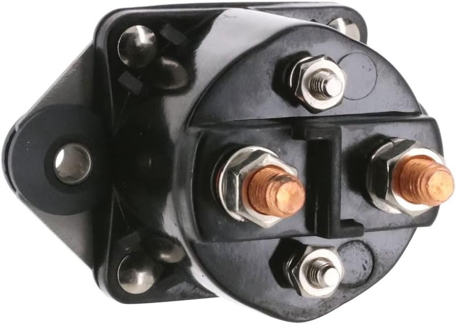 ARCO Marine SW109 Solenoid – 12V Marine Starter Solenoid with Copper Terminals and Heavy-Duty Housing