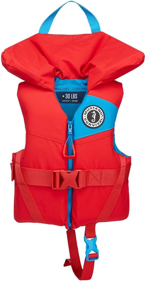Mustang Survival MV32500368 Infant Lil' Legends Foam Vest – Infant Personal Flotation Device for Boating and Water Recreation - Image 4