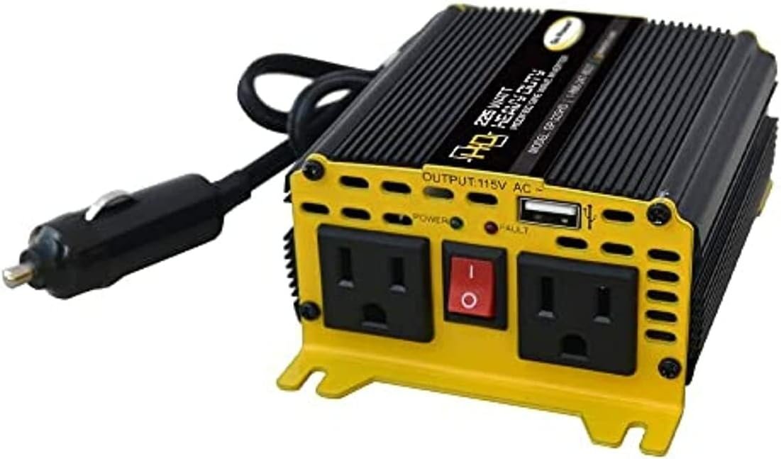 Go Power GP-225HD Modified Sine Wave Inverter – 225 Watt 12V Power Converter with Compact Portable Design - Image 7