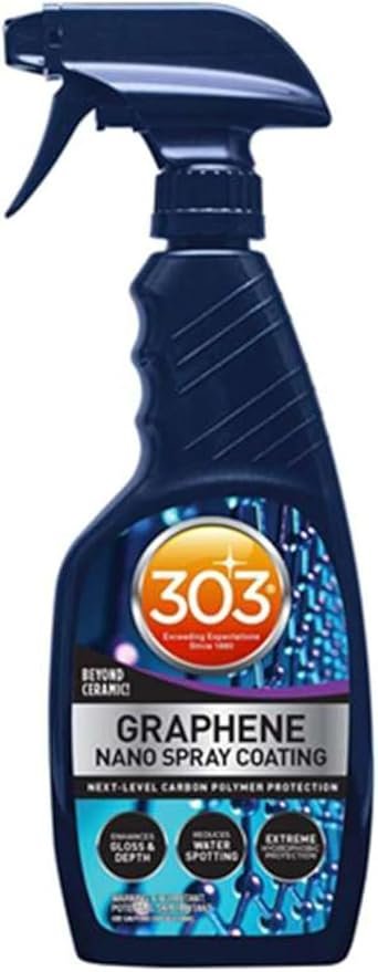 303 Products 30237 Graphene Nano Spray Coating – 16 oz SiO2 and Graphene Protective Coating with Hydrophobic Finish