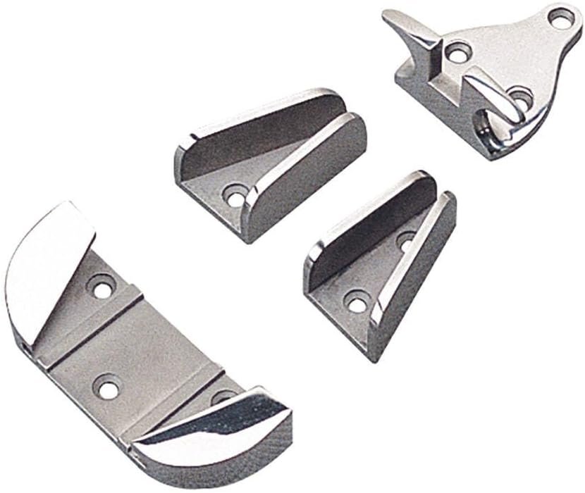 Sea-Dog 322150-1 Stainless Steel Anchor Chocks – Fits 5-20 lb Fluke Anchors – 316 Stainless Construction