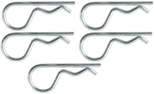 JR Products 301355 Hitch Pin Clip – Trailer Hitch Retaining Clip for RV, Utility Trailer, and Towing Applications