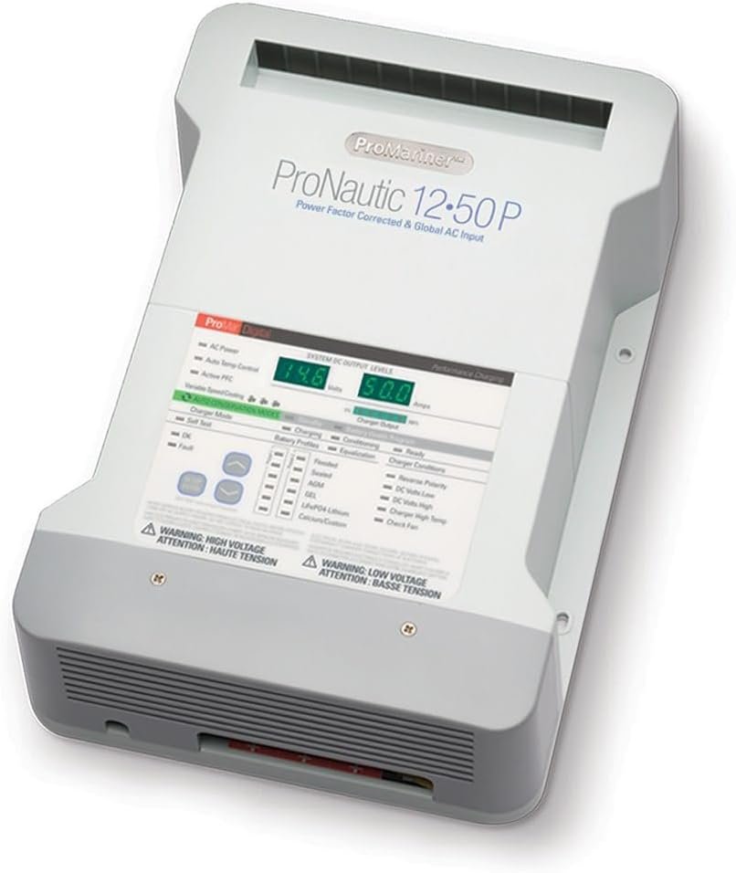 ProMariner ProNautic 1250P 63150 Marine Battery Charger – 12V System, 50A Output, Digital Smart Charging - Image 2